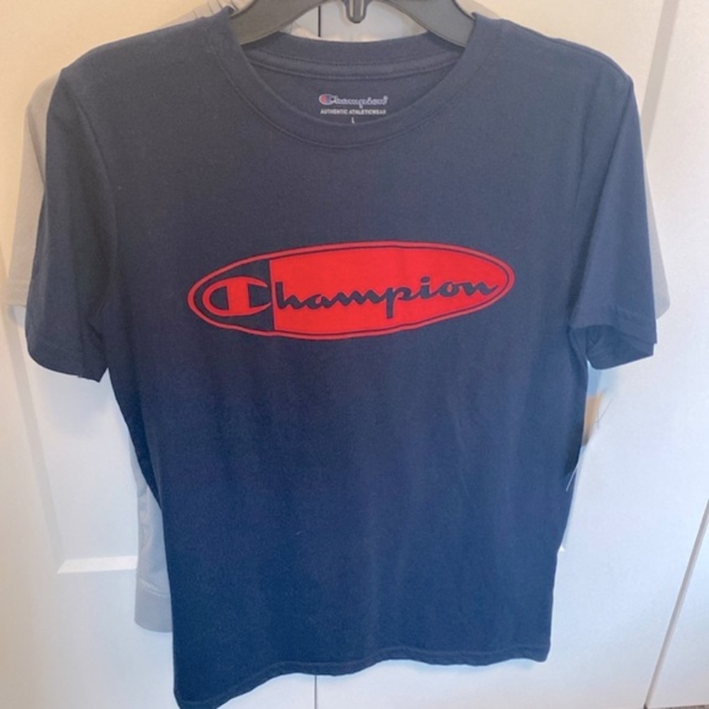 Lot of 2x - NWT [Champion] & [Xersion] Short-Sleeved Tops - Youth Sz L & M - Picture 2 of 10